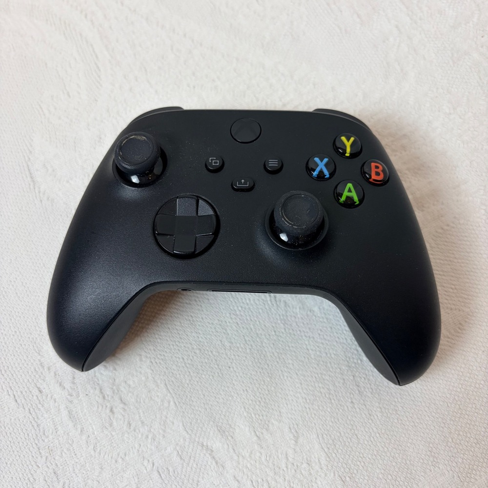 Microsoft Xbox Wireless Controller Carbon Black Model 1914 X S One Untested